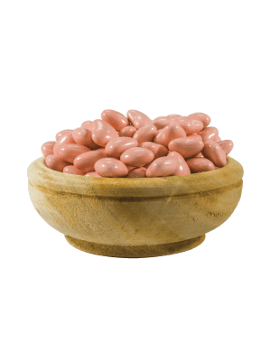Mini Heart Chocolate Decor (Pink)